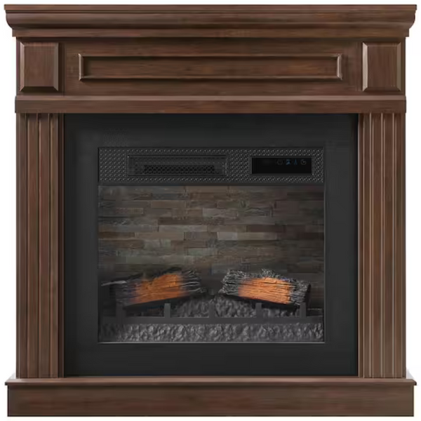 StyleWell Grantley 41" W Freestanding Electric Fireplace Mantel