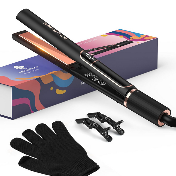 MiroPure Professional Ceramic Flat Iron Hair Straightener