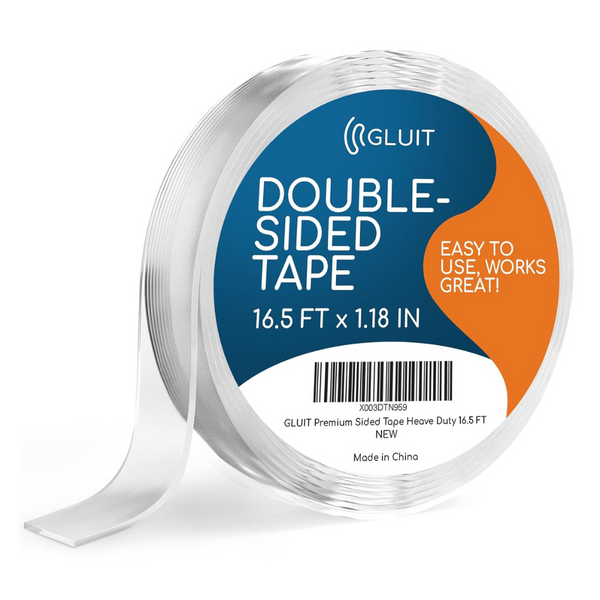 GLUIT Double Sided Multipurpose 16.5ft Mounting Tape (17.5 lbs)