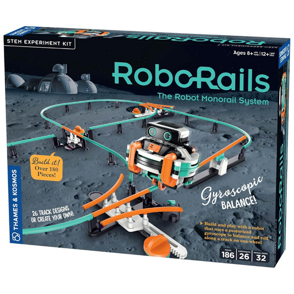 Thames & Kosmos RoboRails Robot Monorail System Experiment Kit