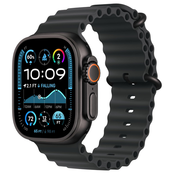 Apple Watch Ultra 2 GPS + Cellular 49mm Smartwatch (Black) (2024 Model)