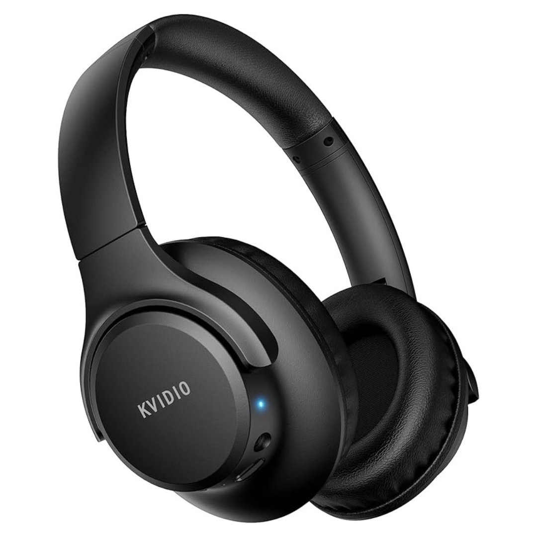 Kvidio Over Ear Bluetooth Wireless Headphones With Microphone