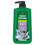 30-Oz Men's Irish Spring 5-In-1 Shampoo + Body Wash W/ Pump