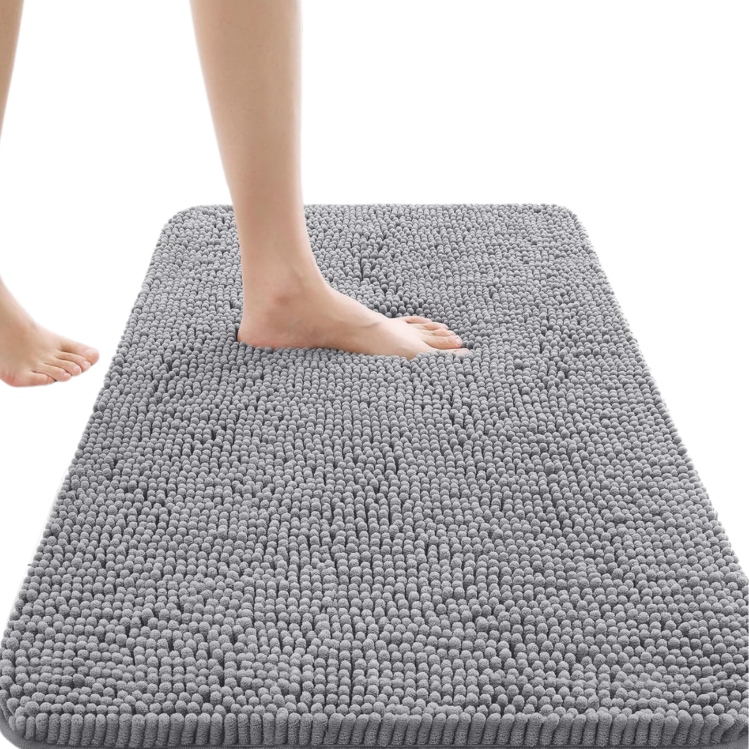 30" x 20" Extra Soft Absorbent Chenille Bath Rugs