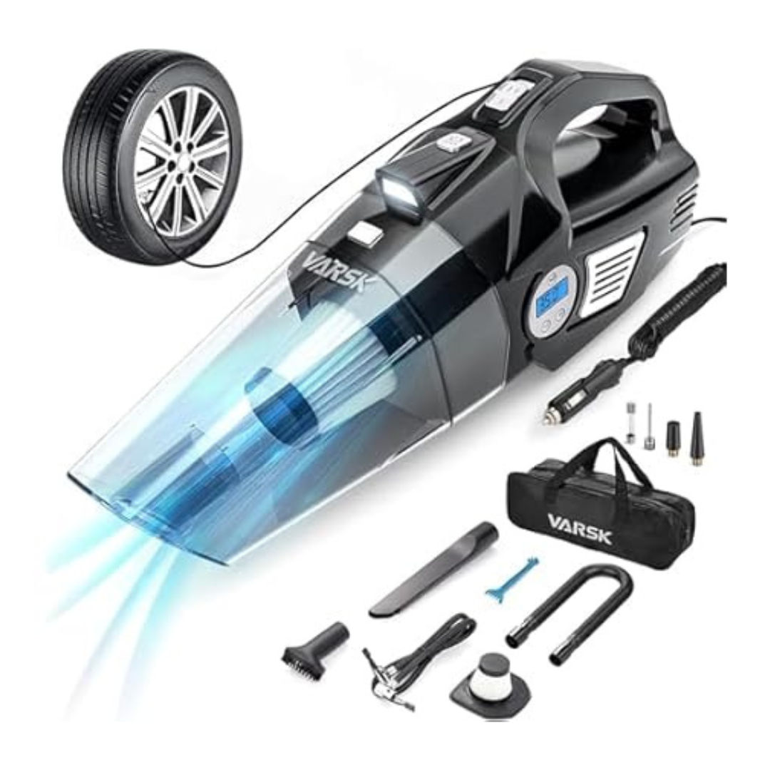 Varsk 4-In-1 High Power Car Vacuum Cleaner