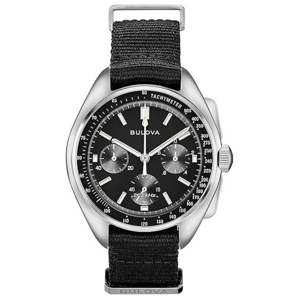 Bulova Men's Archive Series Lunar Pilot 6-Hand Chronograph Watches