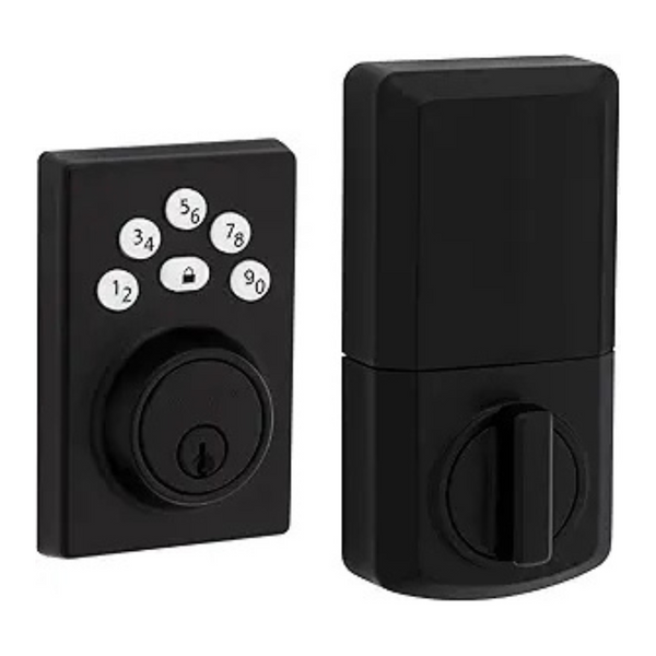 Kwikset Powerbolt 240 5-Button Keypad Contemporary Electronic Deadbolt Door Lock