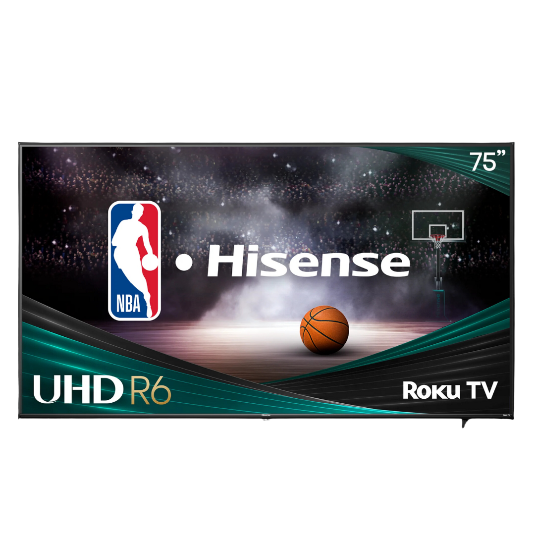 Hisense 75R6E1 75" 4K Ultra HDR Smart LED Roku TV