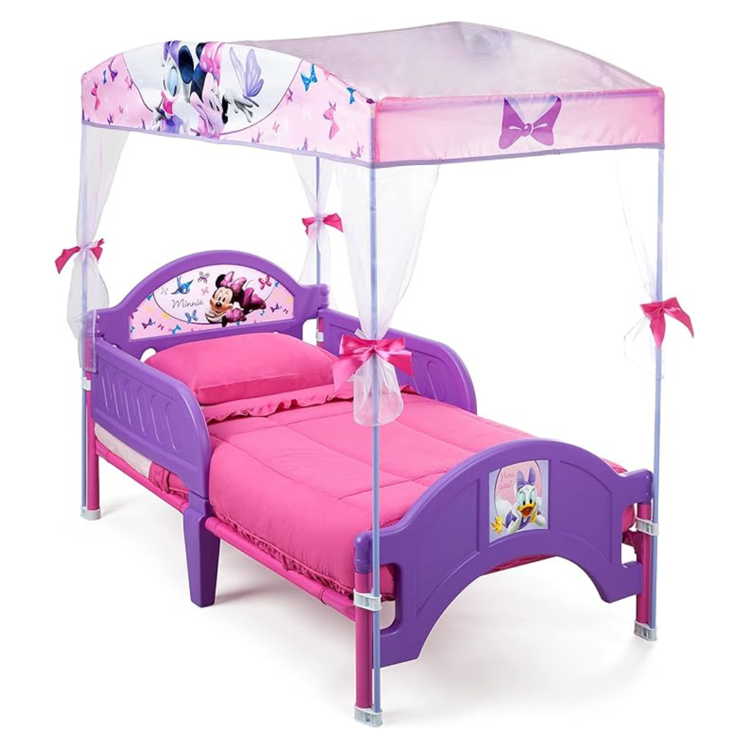 Delta Children’s Products Minnie Mouse Canopy Toddler Bed