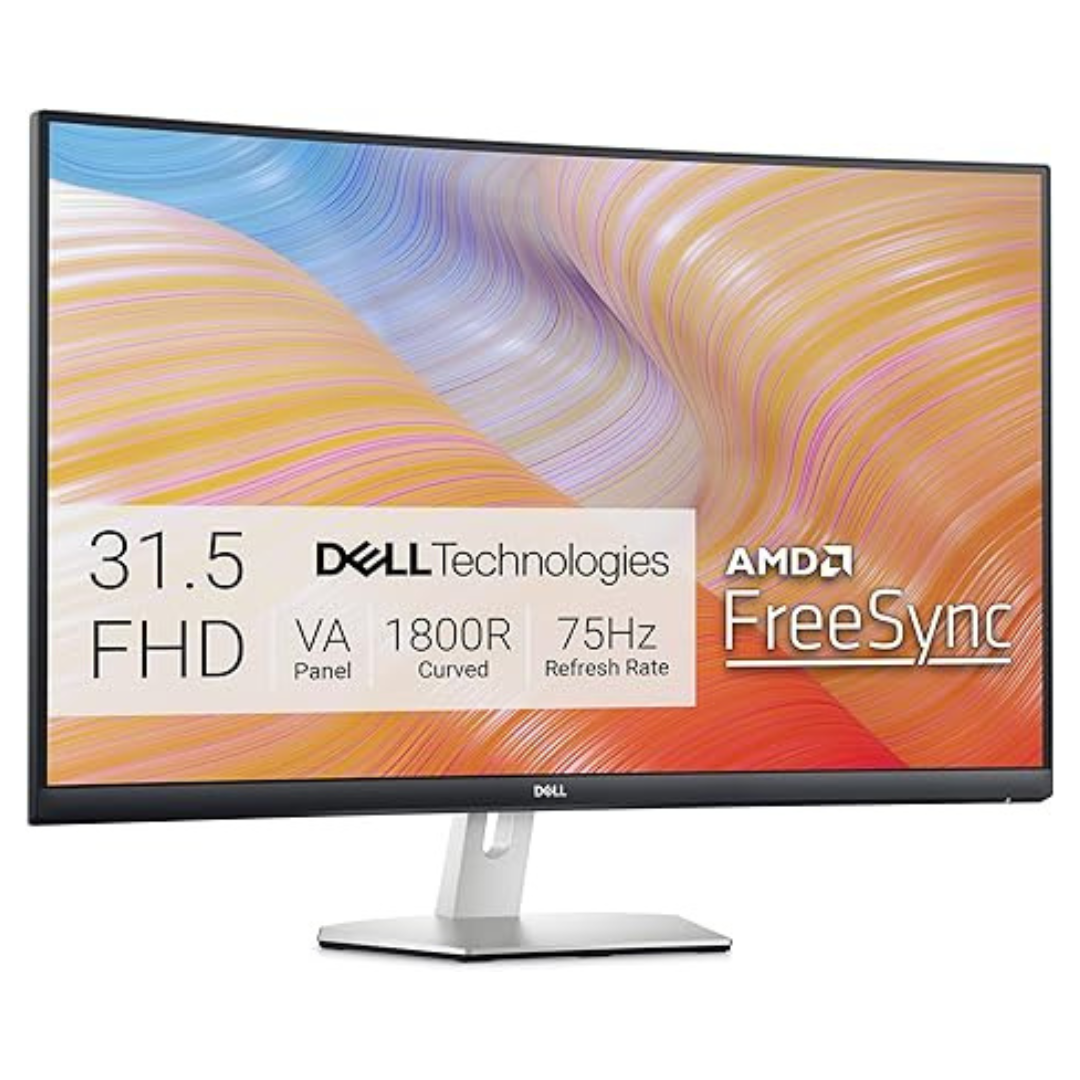 Dell 31.5-Inch FHD (1920×1080) Curved Monitor