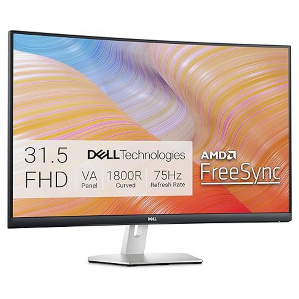 Dell 31.5-Inch FHD (1920×1080) Curved Monitor