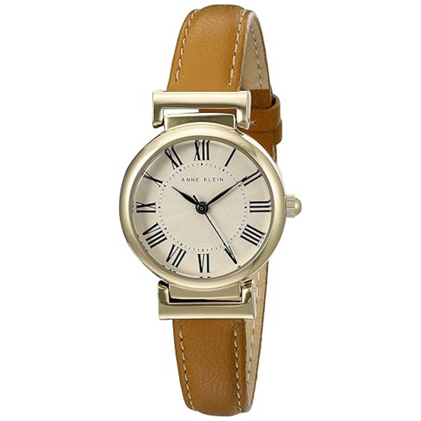 Anne Klein Women's Leather Strap Watch