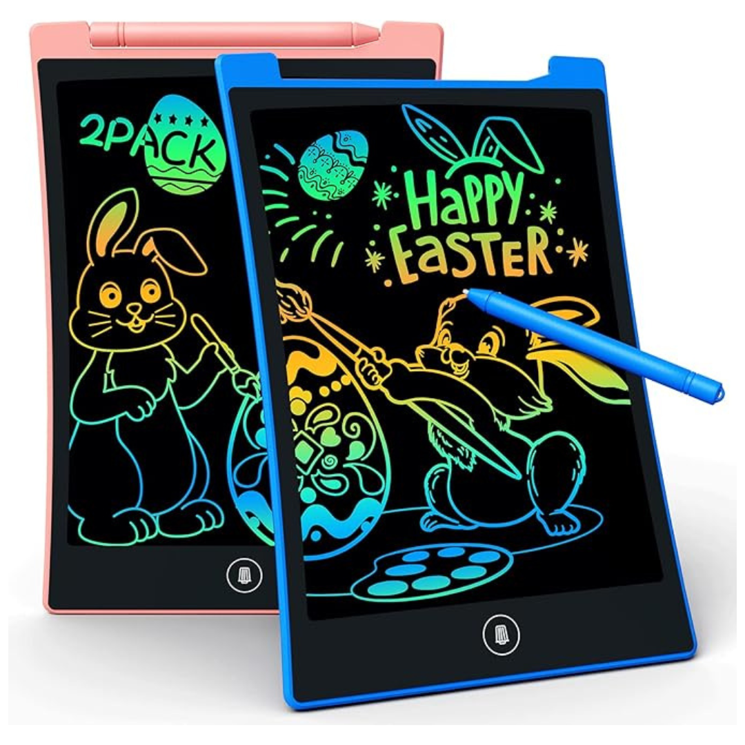 2-Pack Kokodi Doodle Board Erasable LCD Writing Tablet