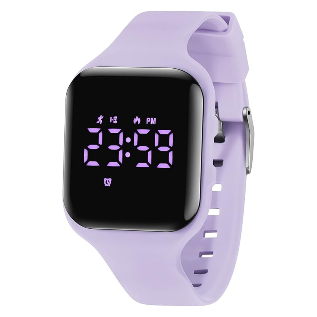 Kids Waterproof Fitness Tracker With Alarm Clock