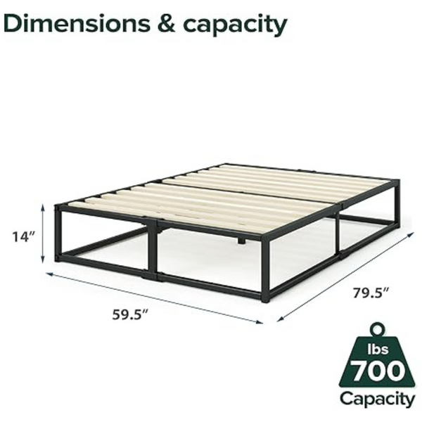 ZINUS Joseph 14" Platform Bed Frame (Queen)