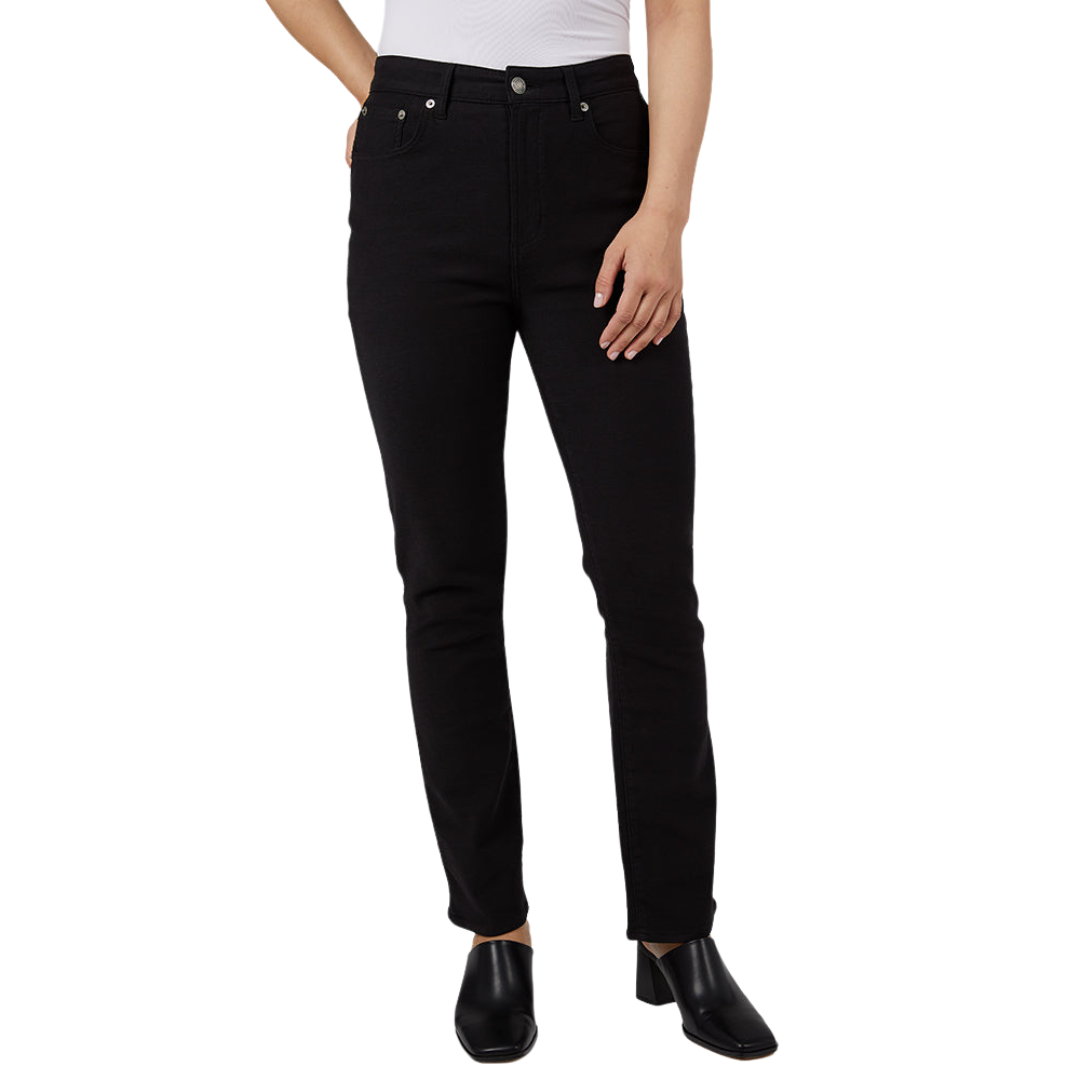 32 Degrees Women's Stretch Comfort Slim Jeans (Black)