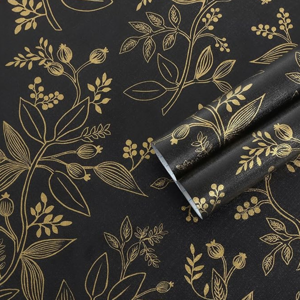 Modern Floral Removable Peel and Stick Wallpaper