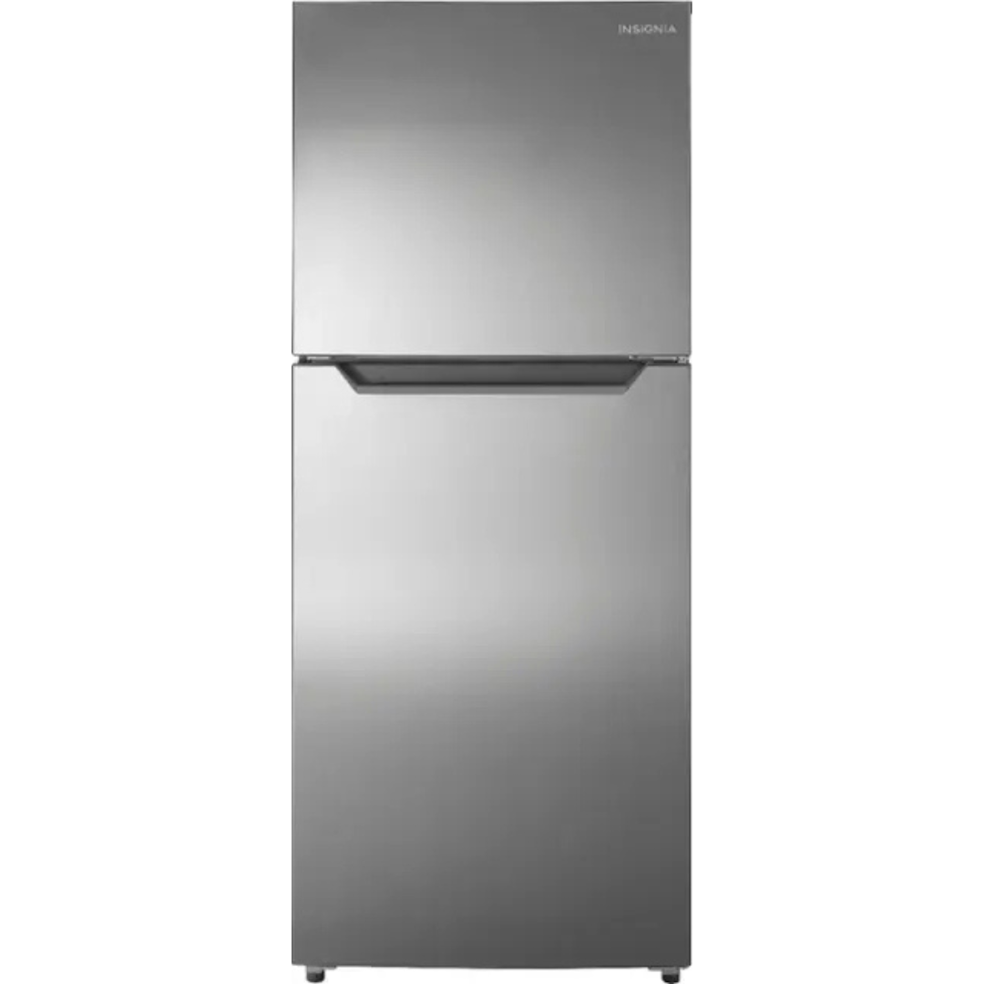 Insignia 10 Cu. Ft. Top-Freezer Refrigerator with Reversible Door