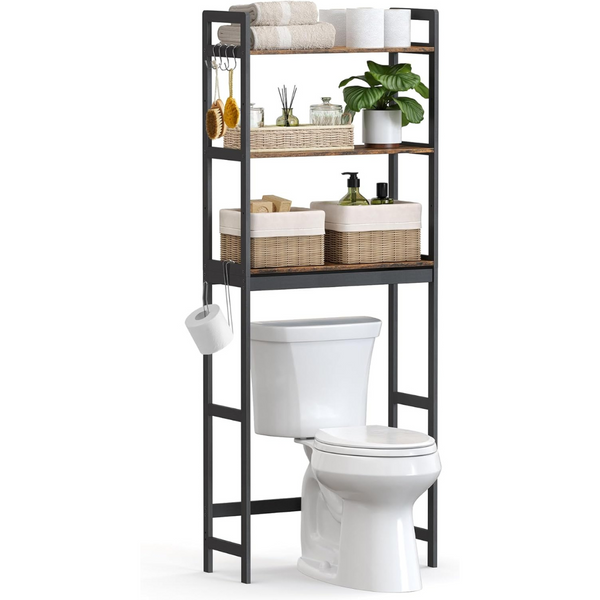 Songmics 3-Tier Bathroom Organizer Over The Toilet Storage