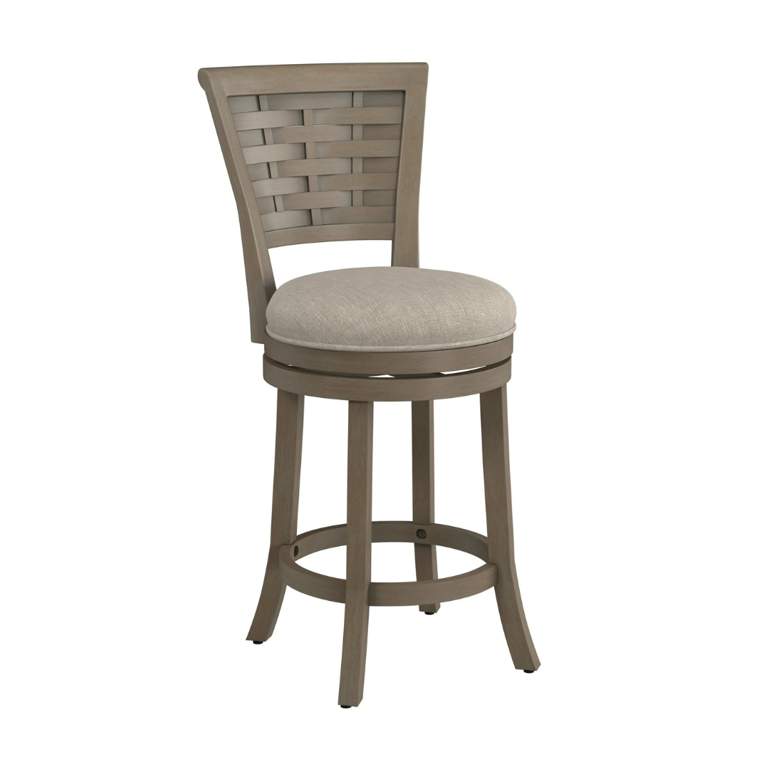 Hillsdale Furniture Thredson Wood Counter Height Swivel Stool