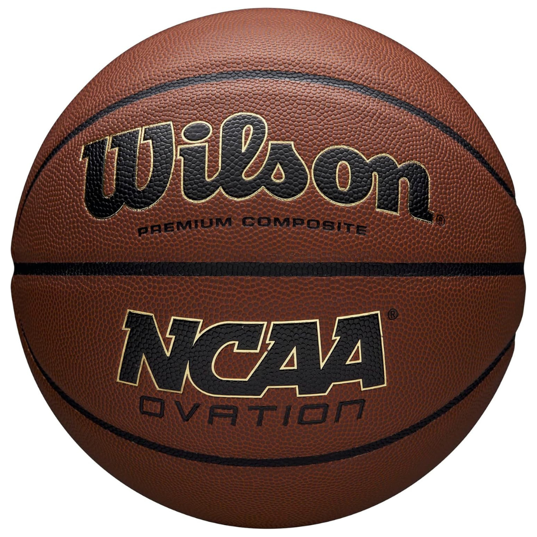 Wilson Ncaa Ovation Basketball (Brown, Size 7-29.5")