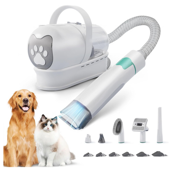 Dog Grooming Kit With Pet Clipper Nail Grinder