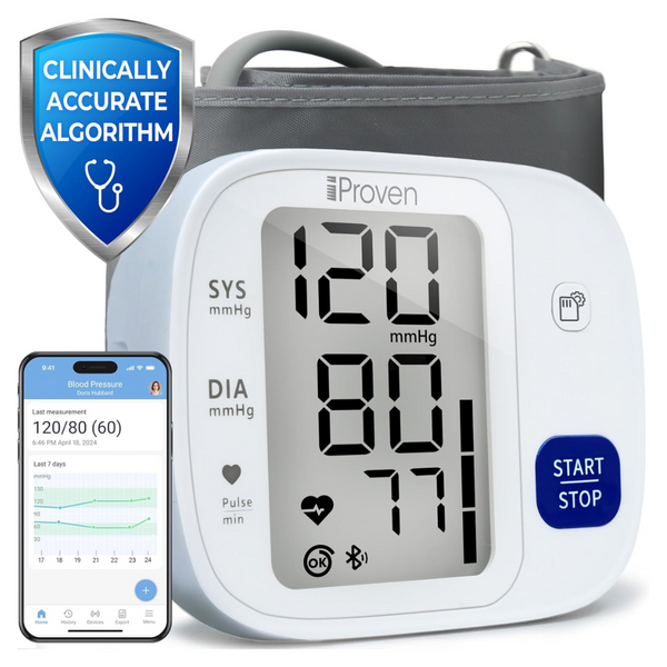 Bluetooth Blood Pressure Monitor With App Integration