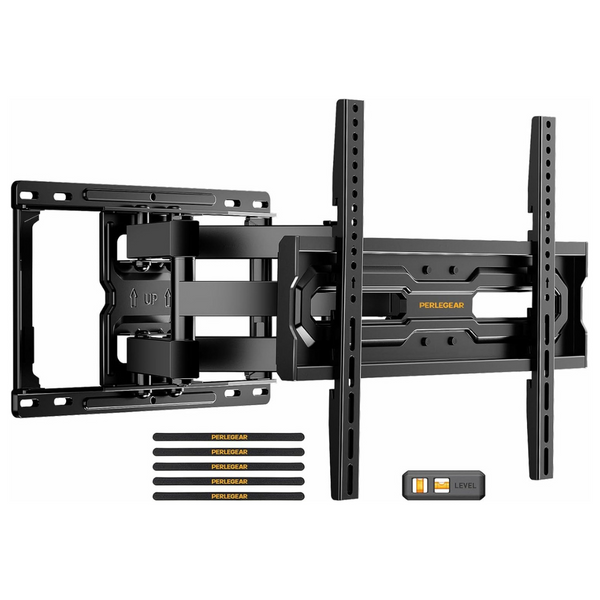 Perlegear Full Motion TV Wall Mount For 32-65 Inch TVs Up To 99 lbs