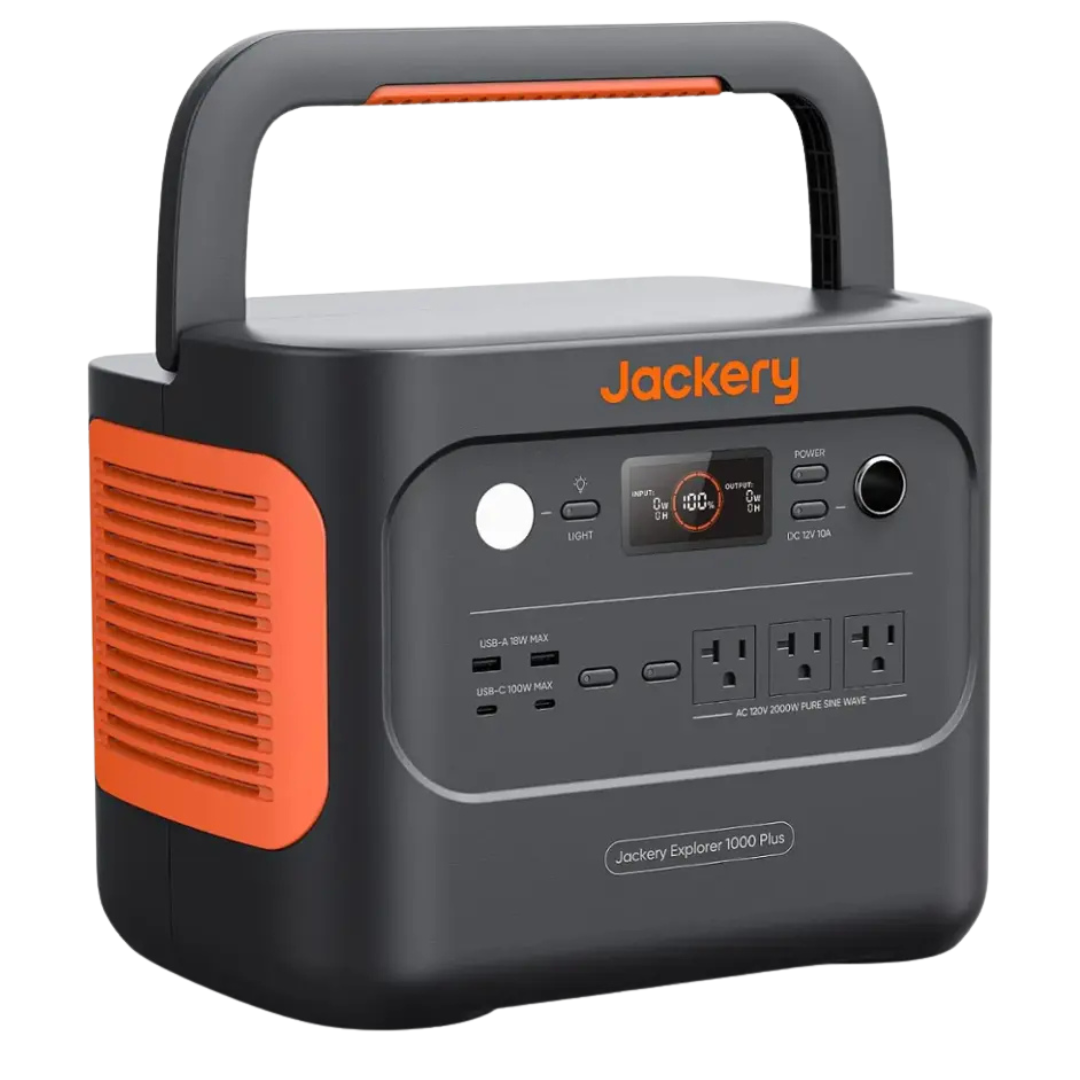 Jackery Explorer 1000 Plus Portable 1264Wh Solar Generator