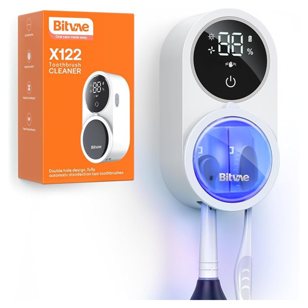 Bitvae Toothbrush Cleaner & Toothbrush Holder