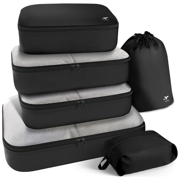 6 Pcs Light Premium Suitcase Organizer Bags Set