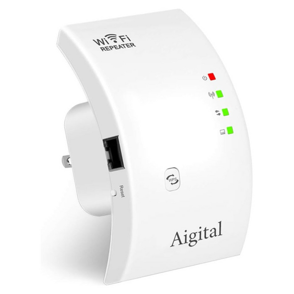 300Mbps 2.4GHz WiFi Signal Booster Extender With Ethernet Port