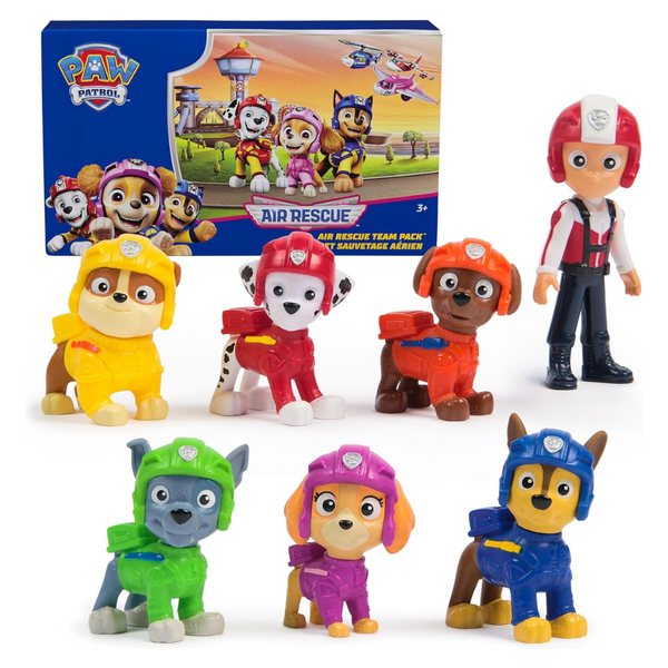 Paw Patrol Air Rescue 7 Toy Figures Gift Pack