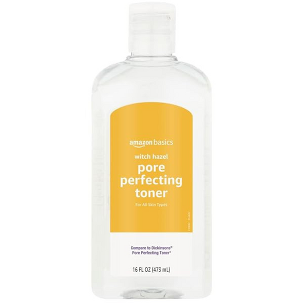 Amazon Basics Witch Hazel Pore Perfecting Toner, 16 Fluid Ounces