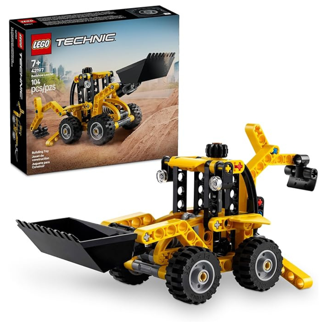 LEGO Technic Backhoe Loader Construction Toy (42197)