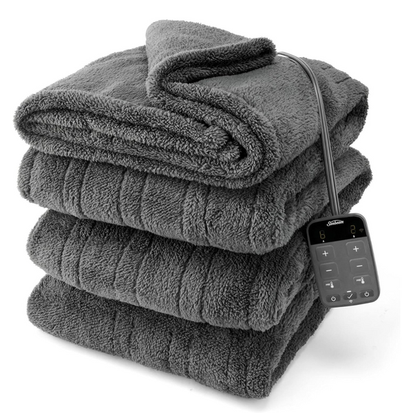 Sunbeam Queen Electric Wi-Fi Connected Loftec Electric Heated Blanket