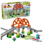 LEGO DUPLO Town Train Bridge And Tracks Expansion Set (10426)