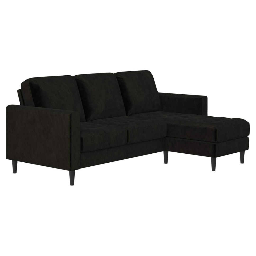 CosmoLiving By Cosmopolitan Reversible L-Shaped Sectional Sofa Couch