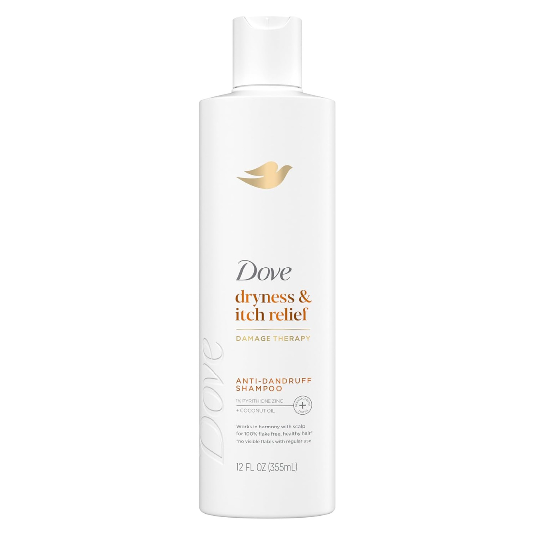 Dove Damage Therapy Dryness & Itch Relief Anti Dandruff Shampoo (12 Oz)