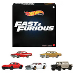 5-Pack Hot Wheels Premium Fast & Furious 1:64 Scale Die-Cast Toy Cars