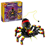 153-Piece LEGO Wild Animals 3-in-1 Surprising Spider Building Toy