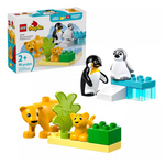 Lego Duplo Town Wild Animal Families Penguins & Lions 10442 Building Toy