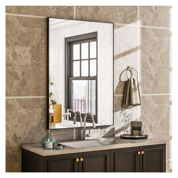 Harritpure 24"x32" Rectangular Bathroom Mirror