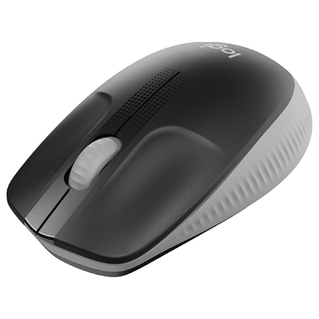 Logitech M190 Full Size Ambidextrous Curve Design Wireless Mouse