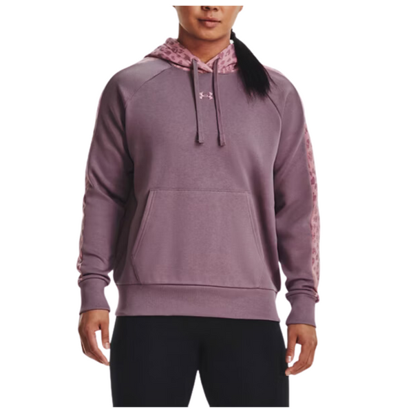 Under Armour Women's Rival Fleece Blocked Hoodie (2 Colors)