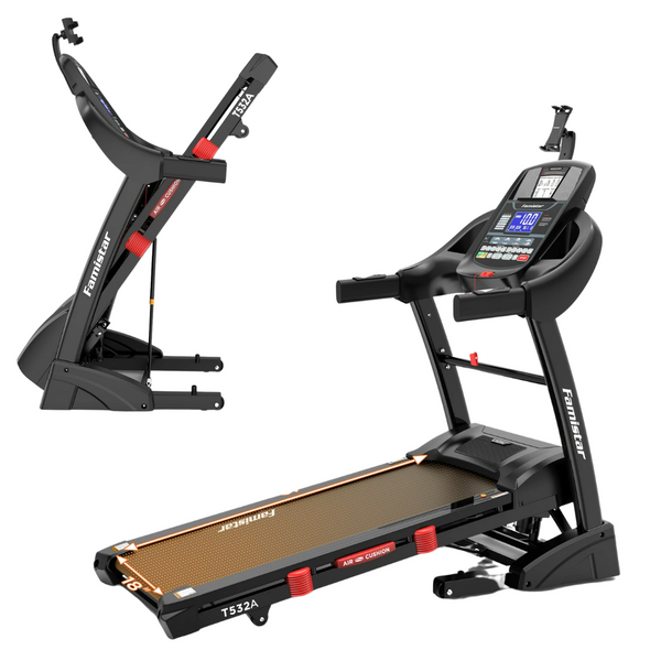 Famistar 4.5HP Portable Foldable Incline Treadmill With APP control