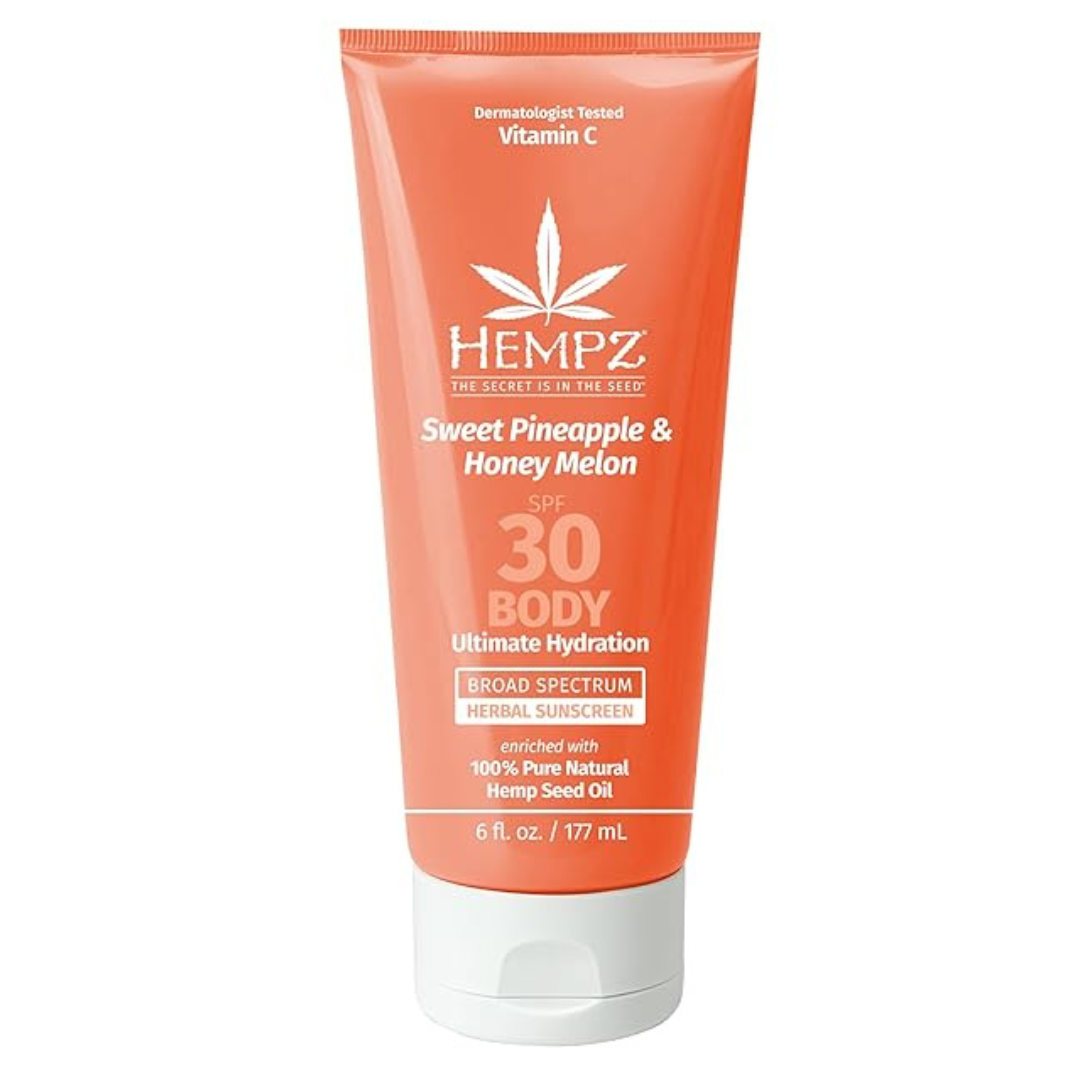 6-Oz Hempz Broad Spectrum SPF 30 Herbal Sunscreen