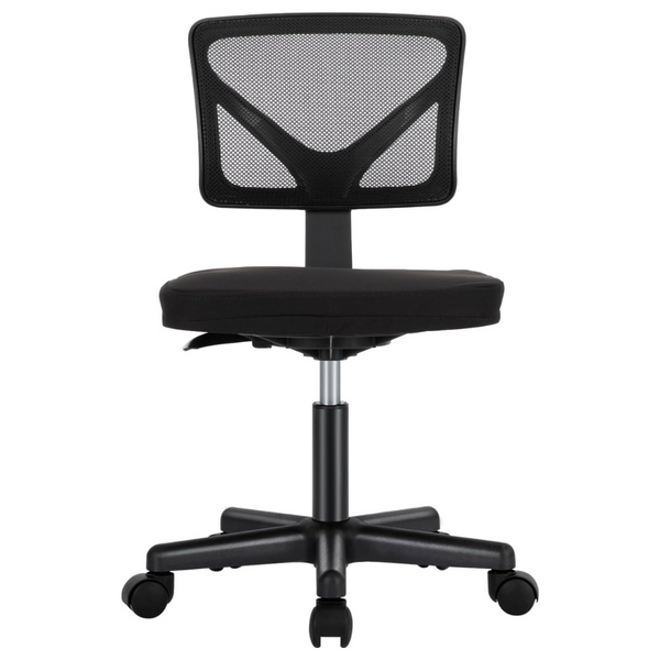 Sweetcrispy Ergonomic Adjustable Rolling Mesh Desk Chairs (Black)