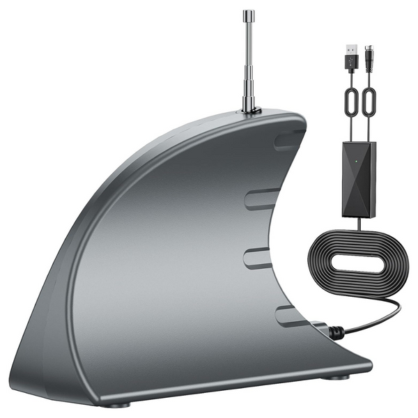 980mi 4K Amplified Digital TV Antenna with 30ft Coax Cable