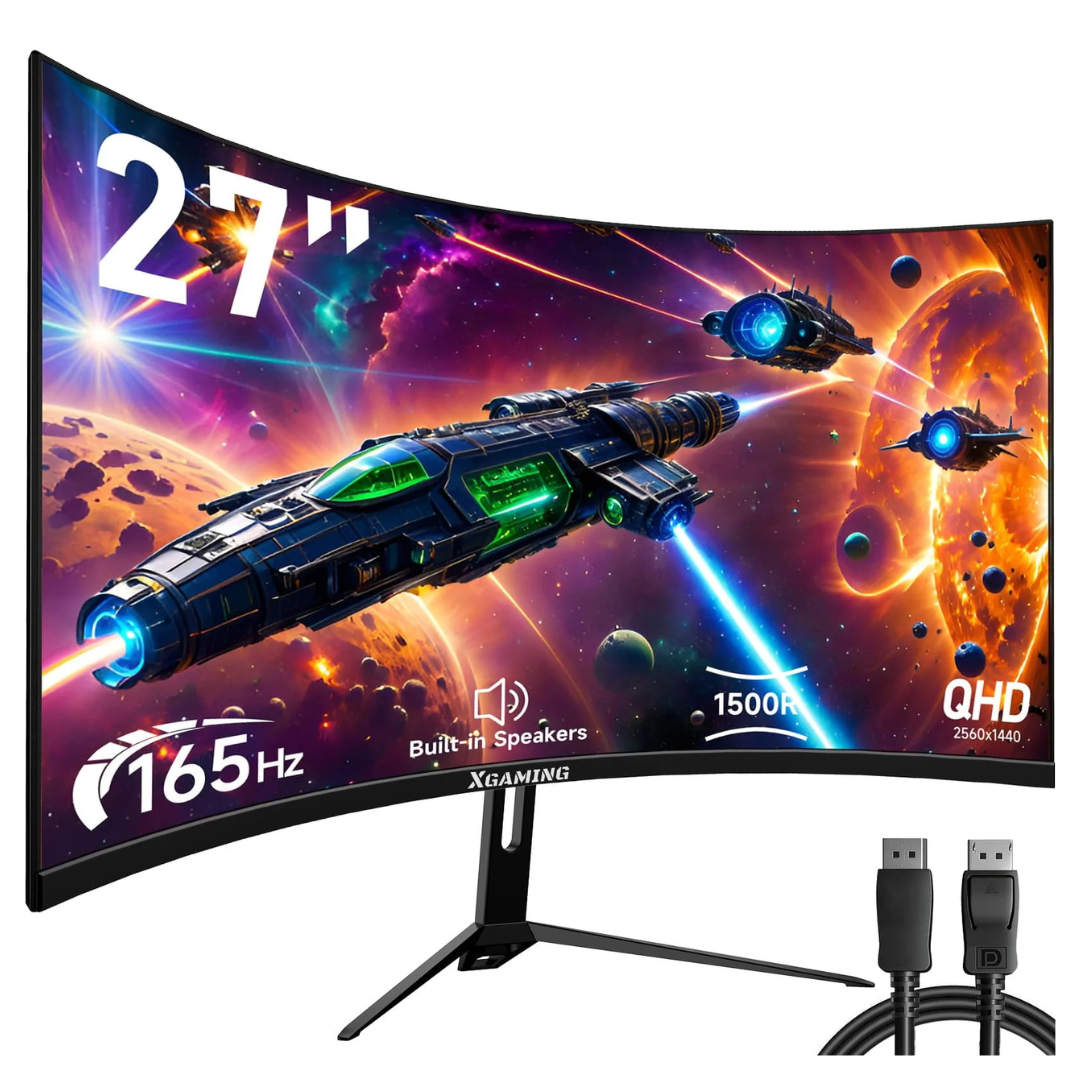 XGaming MD2756 27" Curved WQHD VA Gaming Monitor